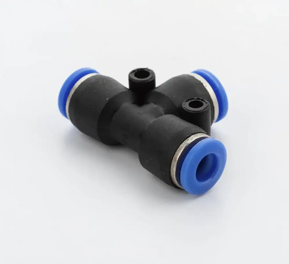 Raccord instantané REDATS en T 6x6x6 mm — vue 3