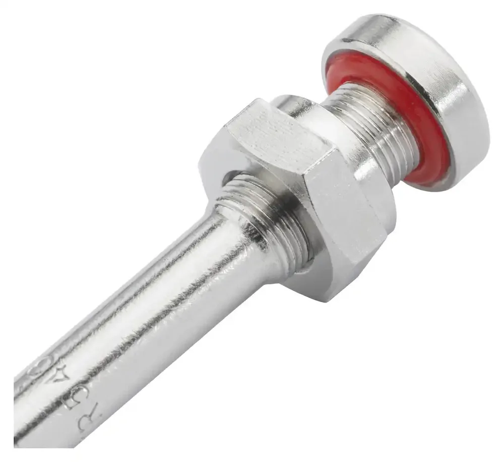 REDATS Obus tubeless camion chromé TR 543 — vue 3
