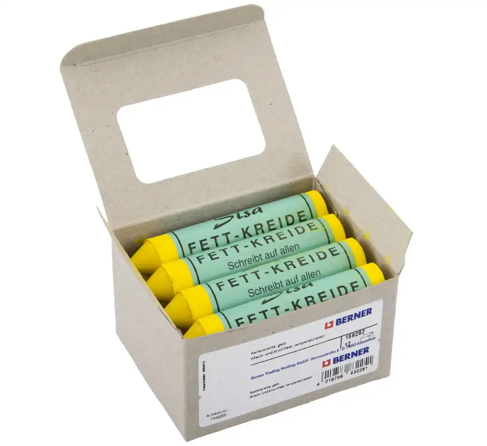 Craie de marquage pneu SISA - jaune - 1 pièce — vue 3