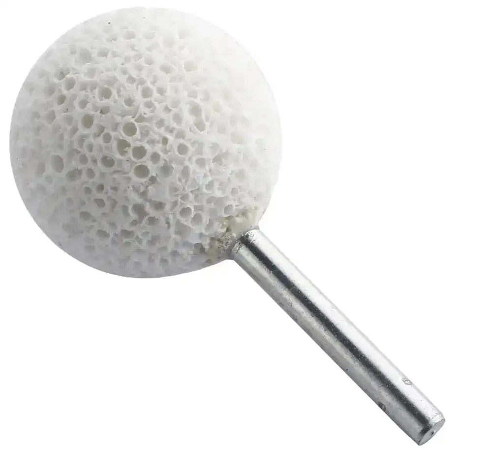 Tampon ponçage pneus type boule REDATS haute performance