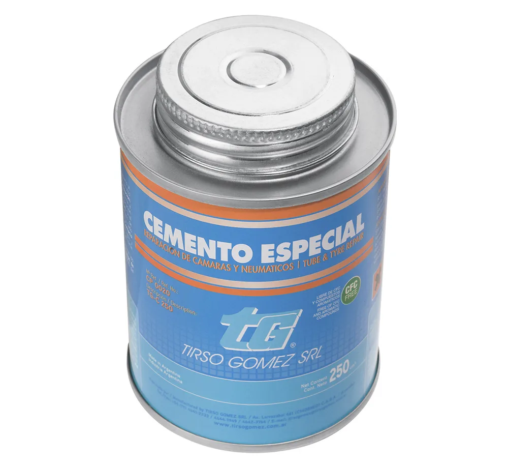Dissolution vulcanisante Tirso Gomez Cemento Especial TG - 250 ml avec pinceau — vue 2