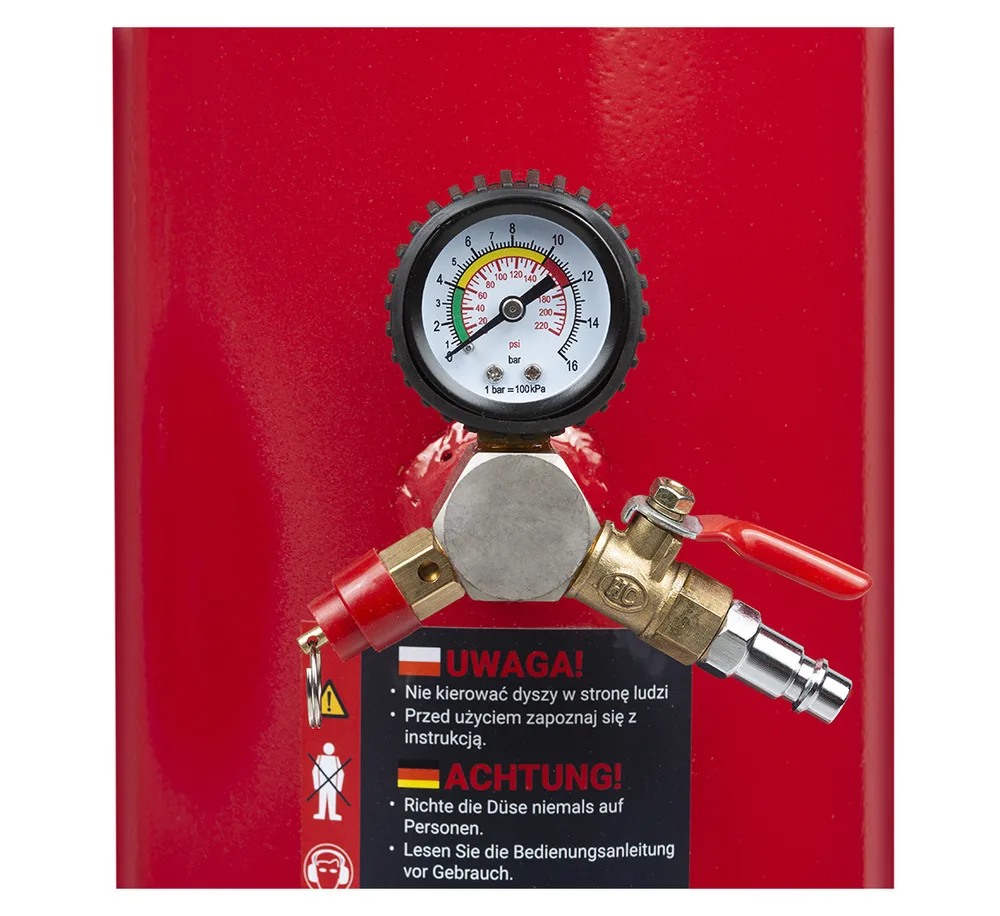 Gonfleur bazooka à main REDATS 6 L à vanne de décharge automatique — vue 5