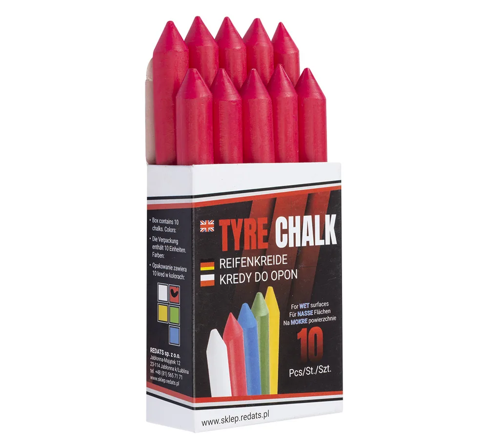Craies de marquage REDATS PREMIUM - rouges - 10 pièces — vue 2