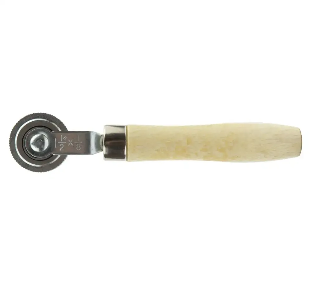 Rouleau de pression emplatre pneu manche bois REDATS — vue 4