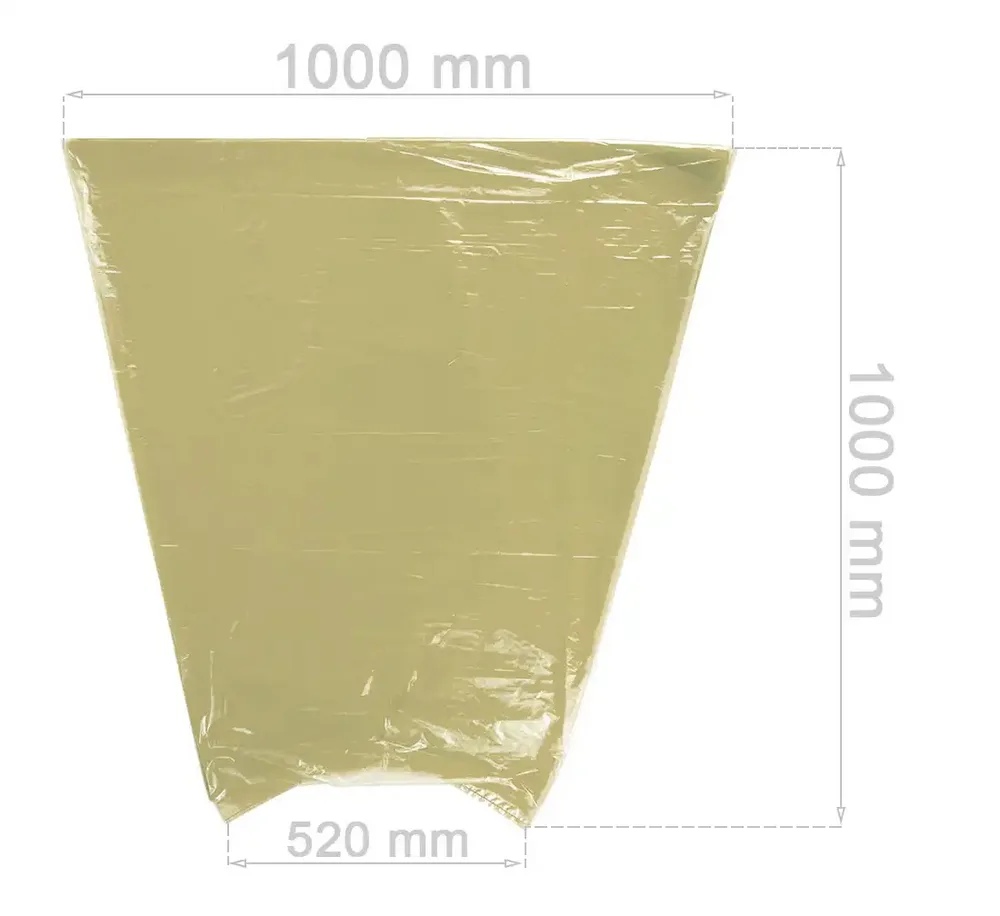 Sacs à pneus jaunes LDPE 52 cm - lot de 10 — vue 4