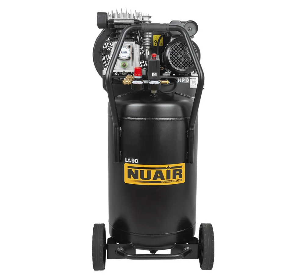 Compresseur à pistons vertical NUAIR 90 L 3 ch - 230 V — vue 2