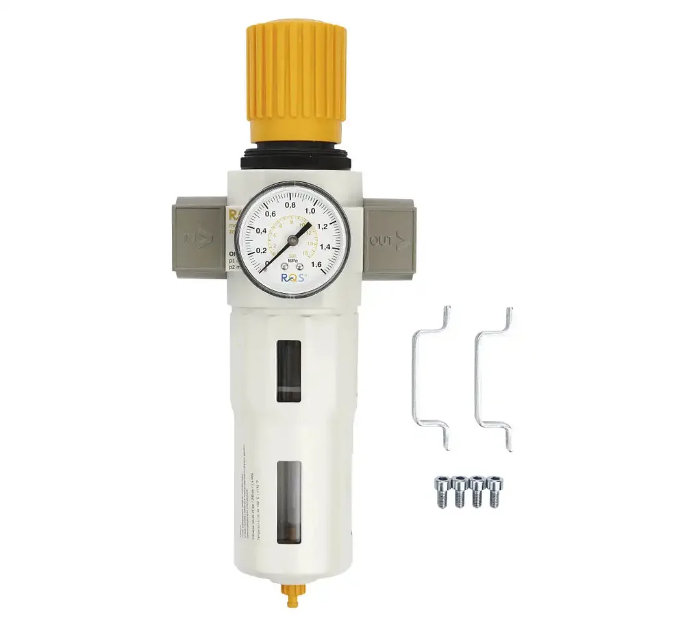 Séparateur d'eau RQS 1" avec manomètre — vue 5
