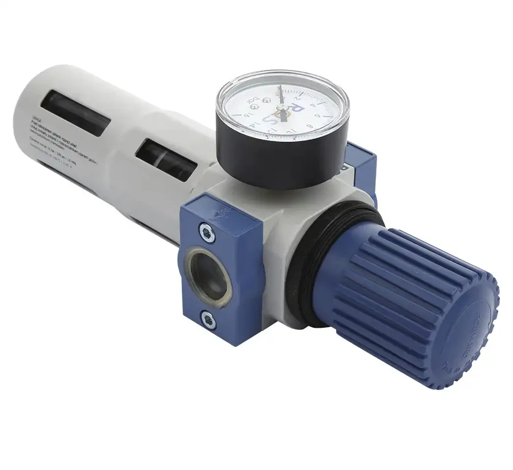 Séparateur d'eau RQS 3/4" avec manomètre — vue 2