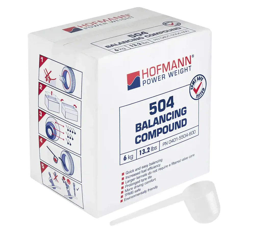 Poudre d'équilibrage HOFMANN — seau de 6 kg