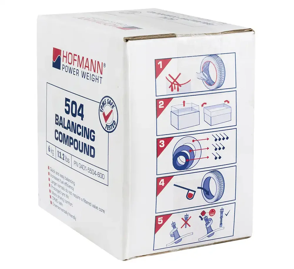 Poudre d'équilibrage HOFMANN — seau de 6 kg — vue 4