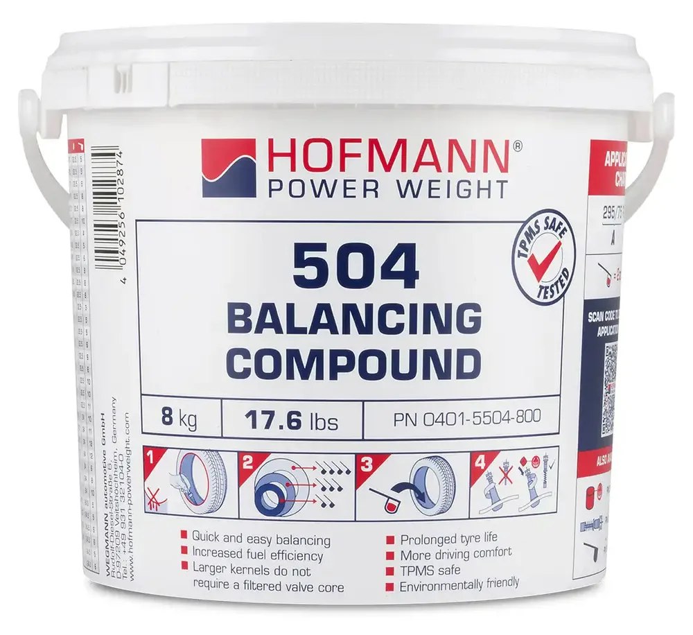 Poudre d'équilibrage HOFMANN — seau de 8 kg