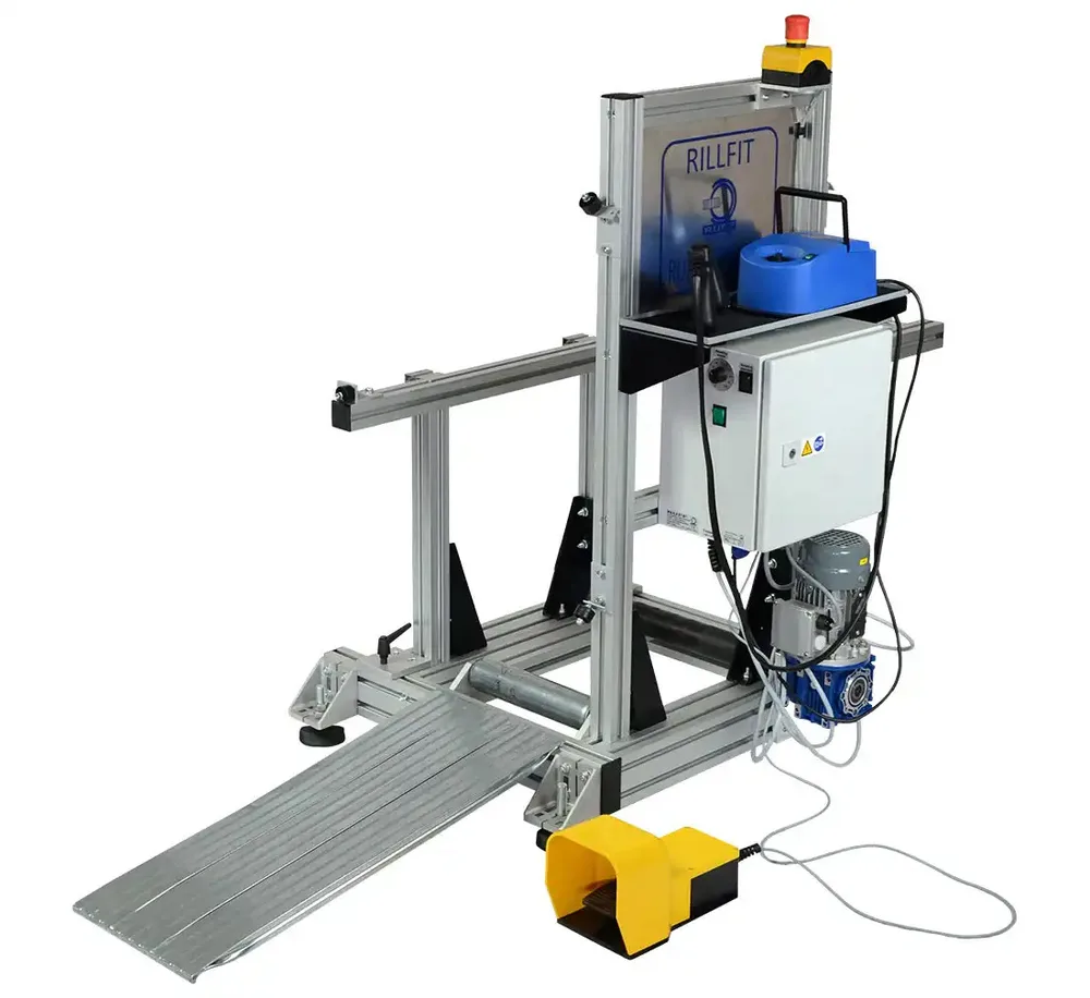 Poste de travail pour creuseur de pneus RILLFIT SIX (RUFF) — vue 2