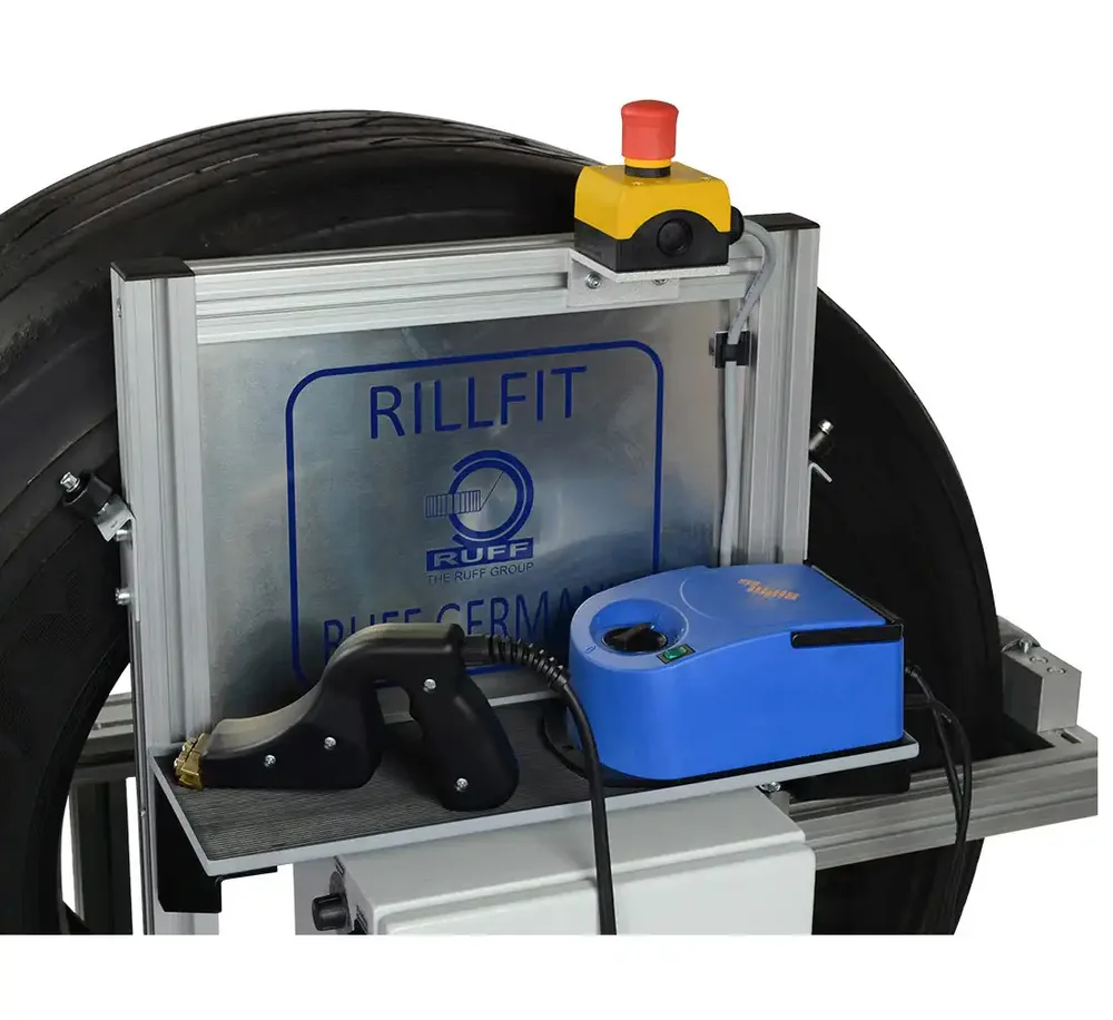 Poste de travail pour creuseur de pneus RILLFIT SIX (RUFF) — vue 3