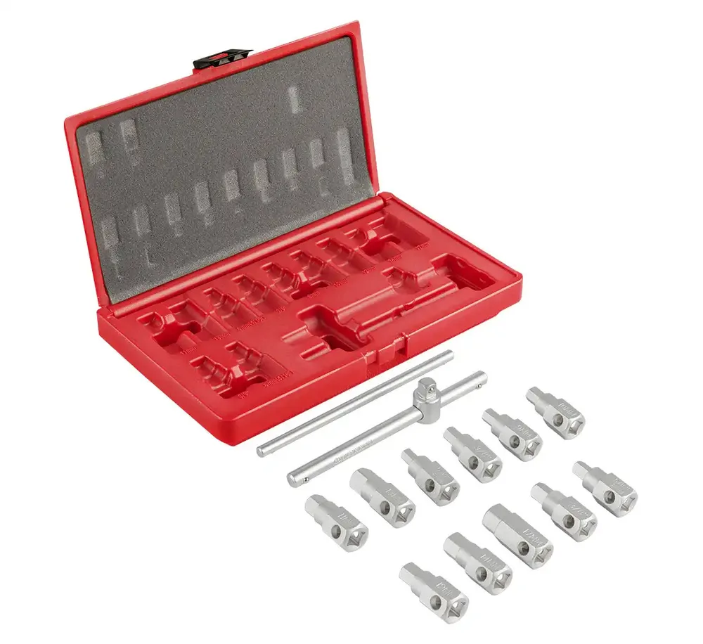 Coffret de douilles pour bouchons de vidange BOXO – 13 pièces — vue 2