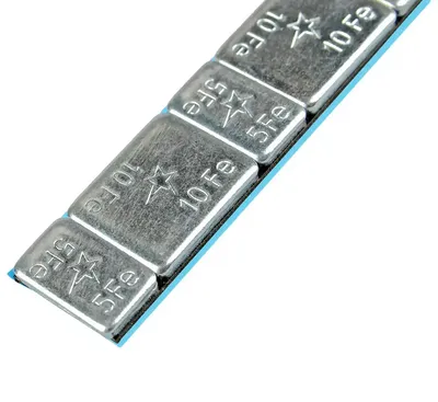 Masses d'équilibrage adhésives Fivestars FE 5/10 g ROUND – 400 barrettes