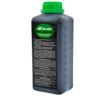 Peinture noire pour pneus ECO BLACK - concentré 1 L