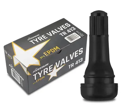 FIVESTARS Obus TR 413 noir EPDM pro - 100 pièces