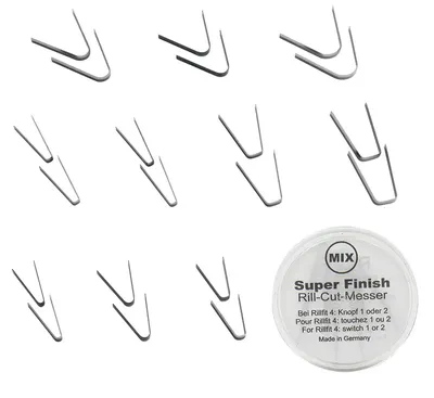 Lames Rillcut MIX pour recreuseuse RILLFIT - 20 pièces