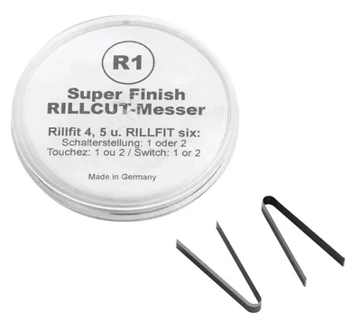 Lames Rillcut R-1 pour recreuseuse RILLFIT - 3-5 mm