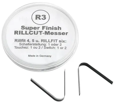 Lames Rillcut R-3 pour recreuseuse RILLFIT - 6-15 mm