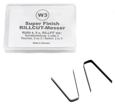 Lames Rillcut W-3 pour recreuseuse RILLFIT - 7-10 mm