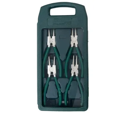 MANNESMANN Jeu 4 pinces pour circlips seguro - Norme DIN 471/472