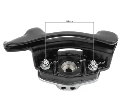 Tête de montage composite complète avec manche REDATS 12-01-87 pour BOSCH, SICAM, ACCUTURN, BEISSBARTH, TECALEMIT