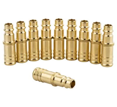 Embout rapide RQS type 26 pour tuyau d'air 13 mm — lot de 10