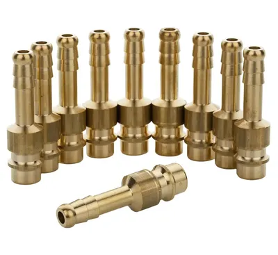 Embout rapide RQS série 26 à téton pour tuyau 6 mm — lot de 10
