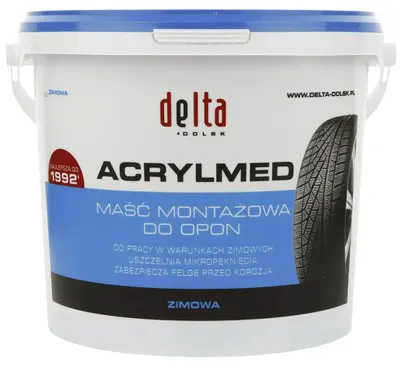 Pâte de montage pneu DELTA Acrylmed hiver bleue 4 kg