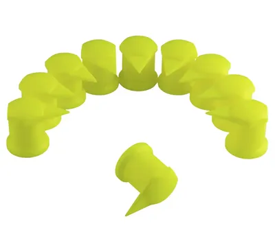 REDATS Dust Cap – Cache-écrou de roue avec index pivotant 33 mm – lot de 10
