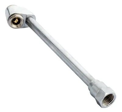 Rallonge de gonflage roues jumelées 146 mm - filetage 1/4"