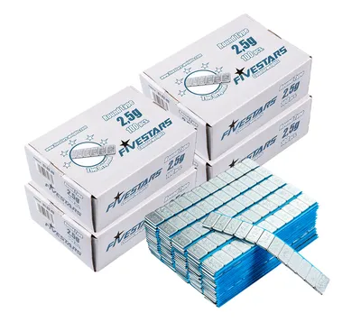 Masses d'équilibrage adhésives Fivestars FE SLIM 2,5 g – 400 barrettes