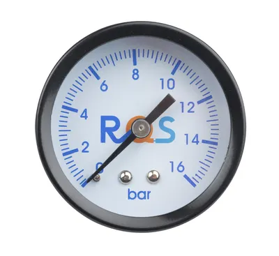 Manomètre 0-16 bar RQS — raccord 1/4"