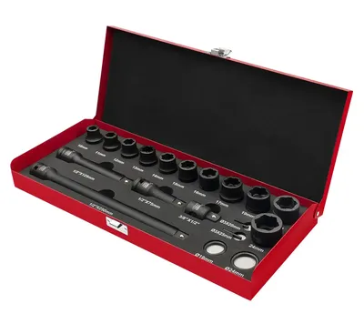 Coffret d'adaptateurs à chocs REDATS - 19 pièces