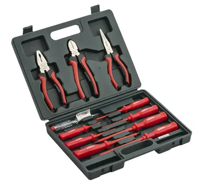 Coffret tournevis isolés et pinces Mannesmann 11 pièces