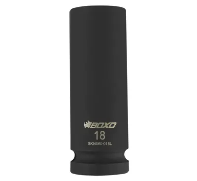 Douille à chocs longue BOXO 18 mm 1/2" pour jantes acier