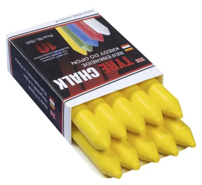 Craies de marquage REDATS PREMIUM - jaunes - 10 pièces