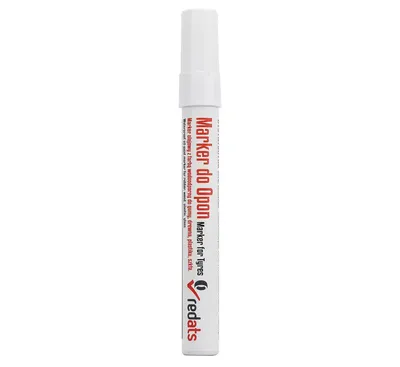 Marqueur à l'huile pour pneus REDATS - blanc - 1 pièce