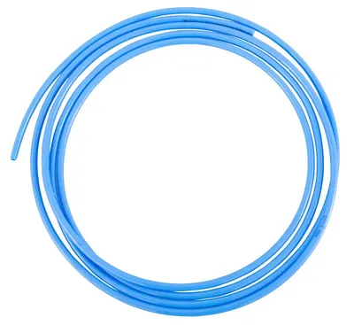 Flexible pneumatique PVC droit 6 x 4 mm - 1 m RQS