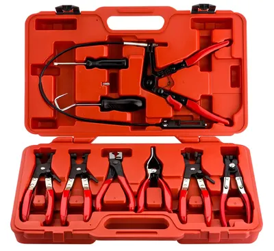 Coffret pinces pour colliers BOXO 9 pièces avec câble