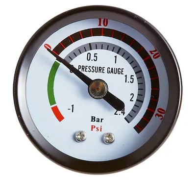 REDATS Manomètre D-150 éjecteur - Échelle -1 à +2,4 bar