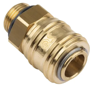 Raccord rapide pneumatique 3/8" mâle série 26 RQS