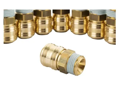 Raccord rapide RQS type 26 — filetage mâle 1/2" (lot de 10)