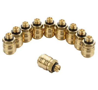 Raccord rapide RQS type 26 — filetage mâle 1/4" (lot de 10)