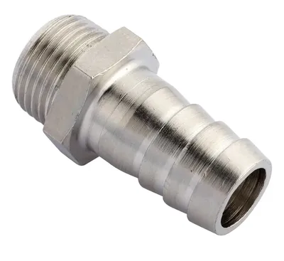 Raccord cannelé RQS tuyau 13 mm — filetage mâle 3/8"