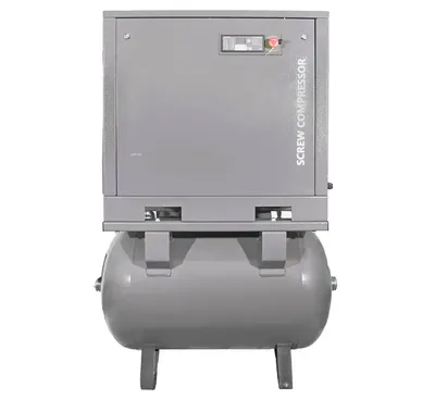 Compresseur à vis WALTER avec sécheur - 270 L 5,5 kW 10 bar
