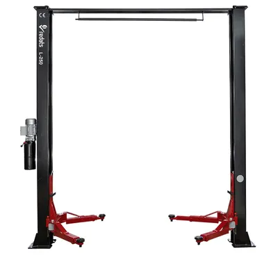 Pont élévateur 2 colonnes semi-automatique REDATS L-250 4T traverse supérieure