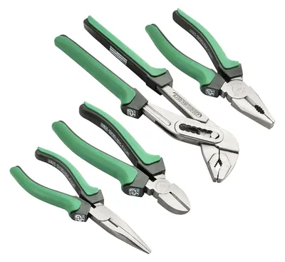 MANNESMANN Assortiment de 4 pinces - Coupantes, dégondage, universelles, allongées
