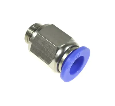 Raccord instantané droit TEKMA tuyau 6 mm — filetage 1/8"